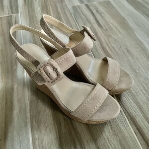 Marc Fisher "Hipiee 2" espadrille wedge sandals